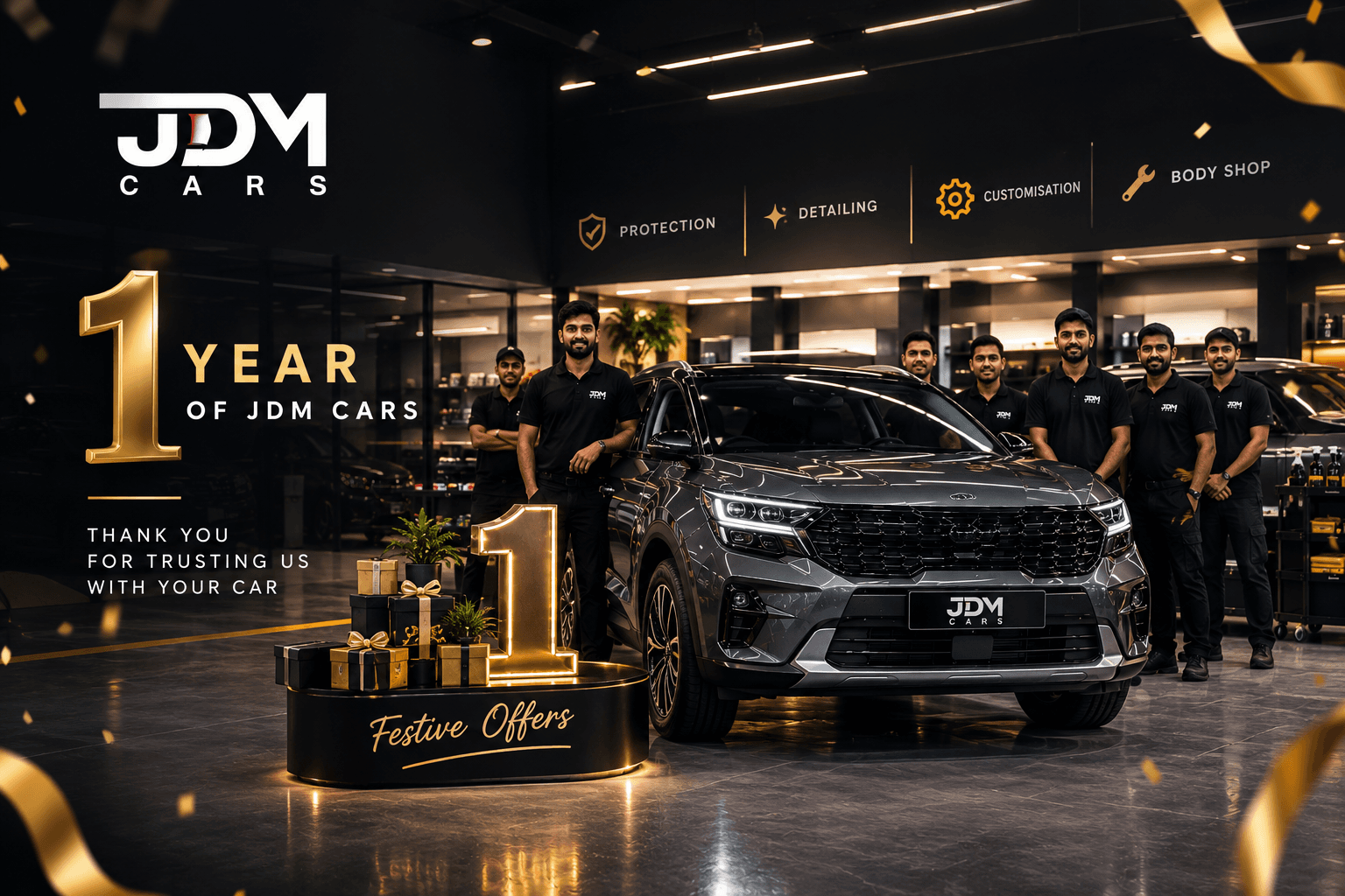 One Year of JDM Cars: A Thank You, and Festive Packages to Mark It